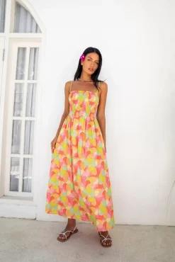 FORTUNATE ONE In Bloom Maxi Dress Floral