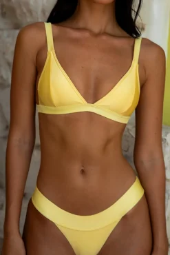 FORTUNATE ONE Majorca Swim Bottom Lemon