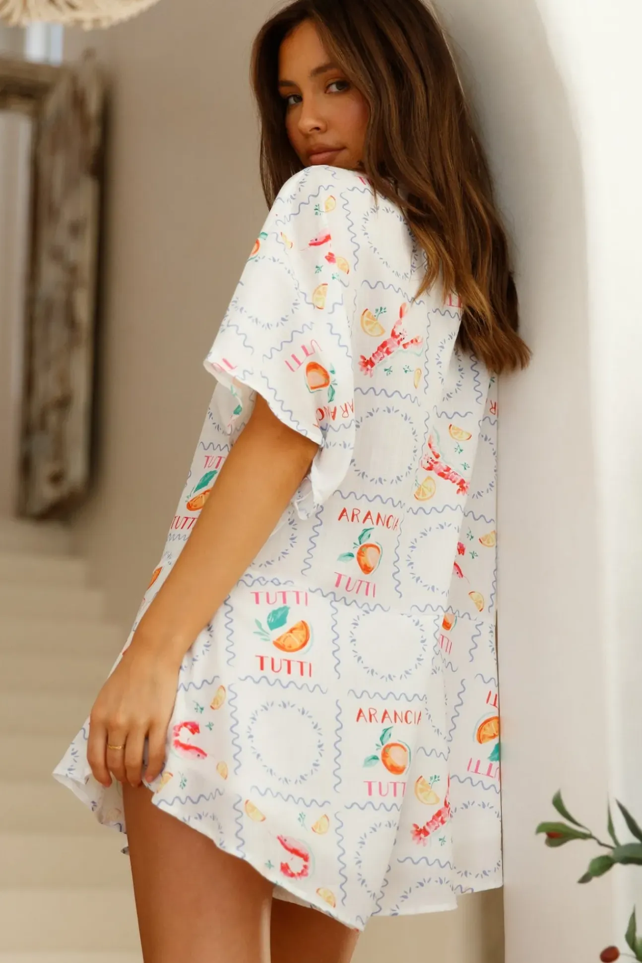 Fruit Salad Romper Multi