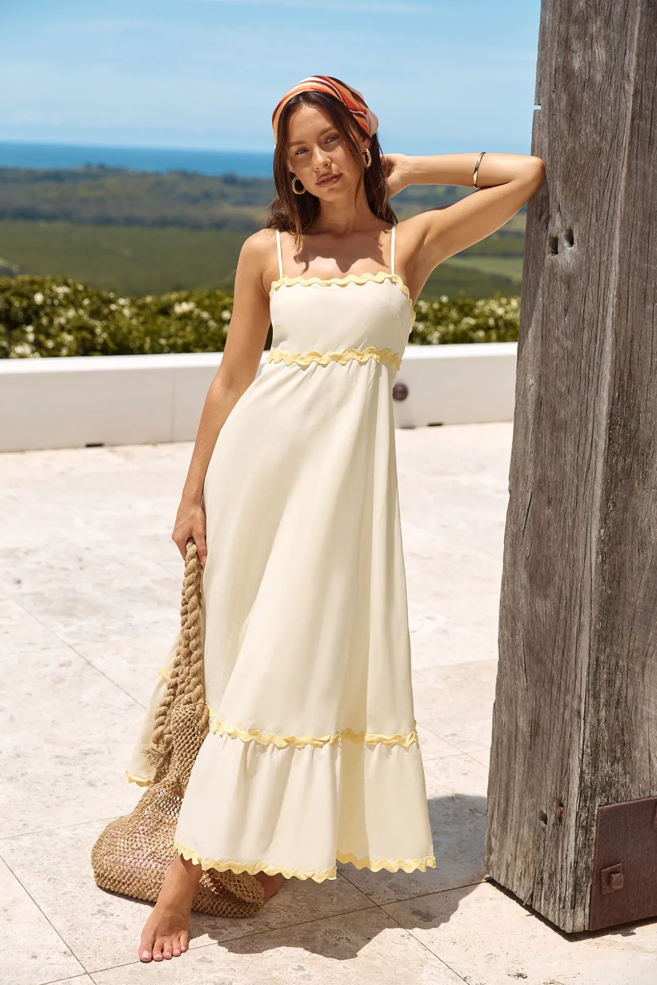 Fully Invested Maxi Dress Yellow