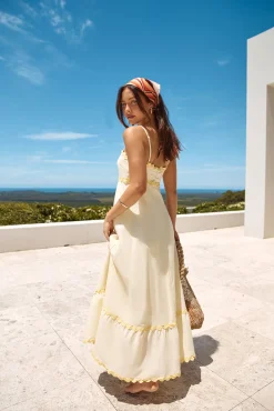 Fully Invested Maxi Dress Yellow
