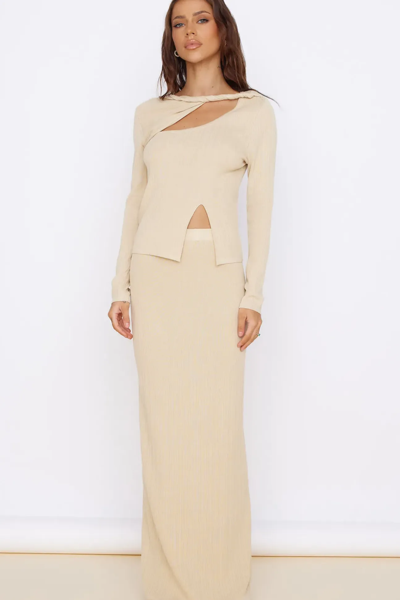 Garden of Eden Top Beige