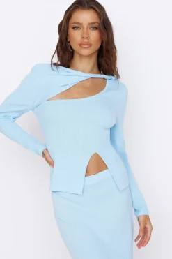Garden of Eden Top Blue