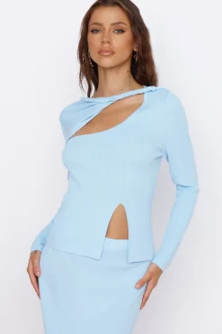 Garden of Eden Top Blue