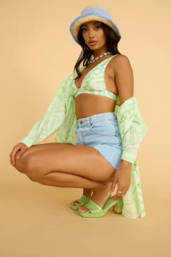 GIRL AND THE SUN Sarafina Tie Top Isadora