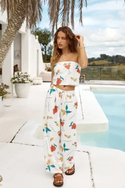 Glass Half Full Pants Green