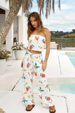 Glass Half Full Pants Green