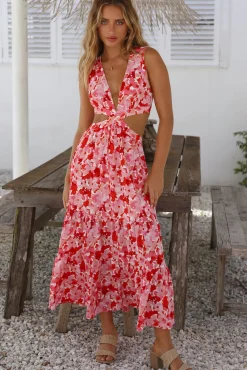 Goal Setter Maxi Dress Pink