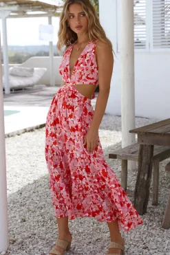 Goal Setter Maxi Dress Pink