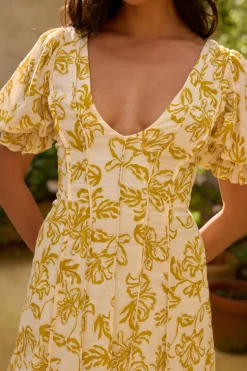 Golden Child Maxi Dress Yellow
