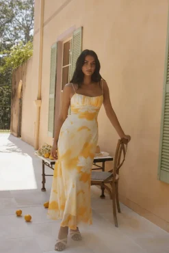 Golden Hour Maxi Dress Yellow