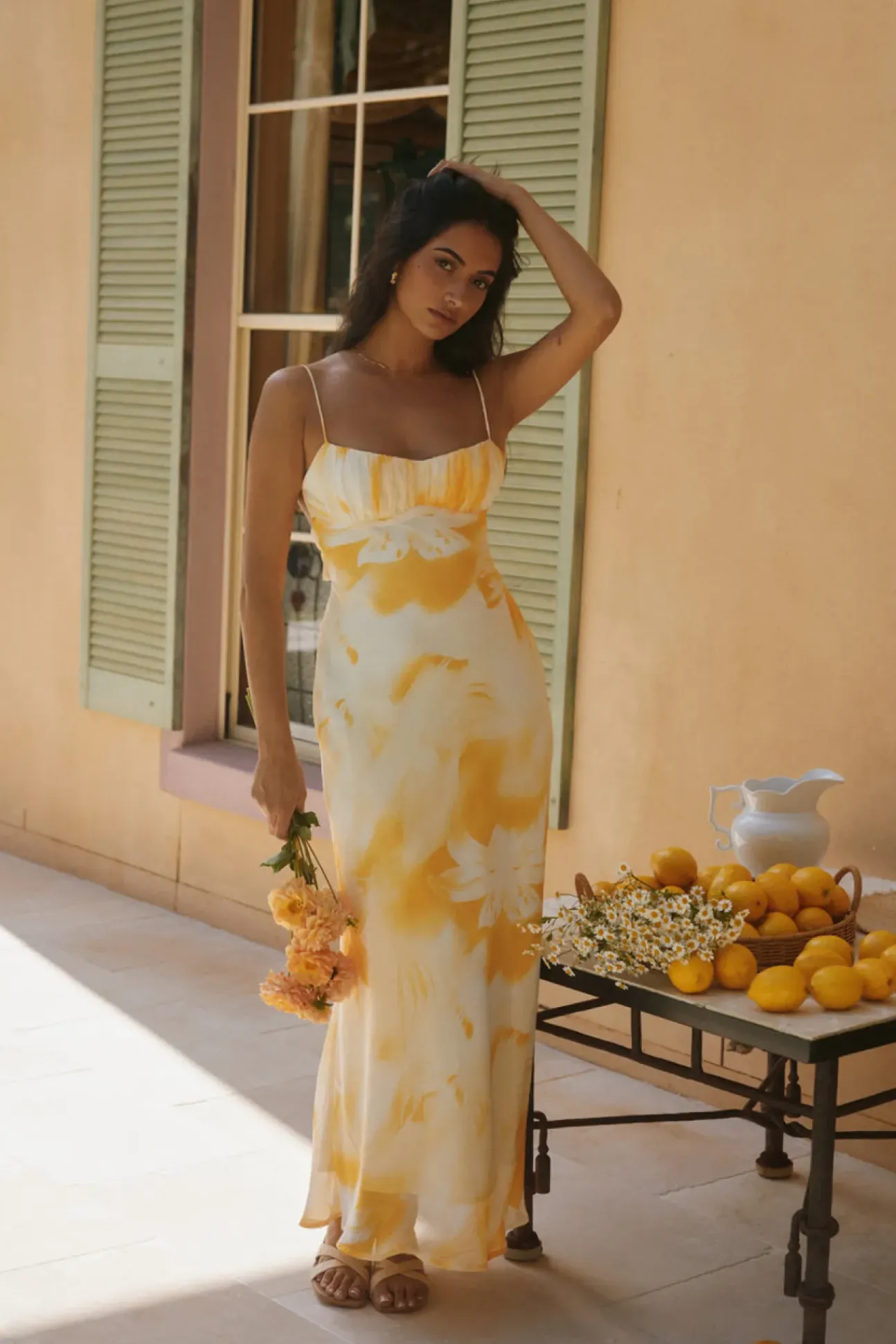 Golden Hour Maxi Dress Yellow