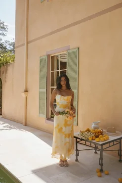 Golden Hour Maxi Dress Yellow