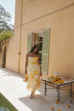 Golden Hour Maxi Dress Yellow