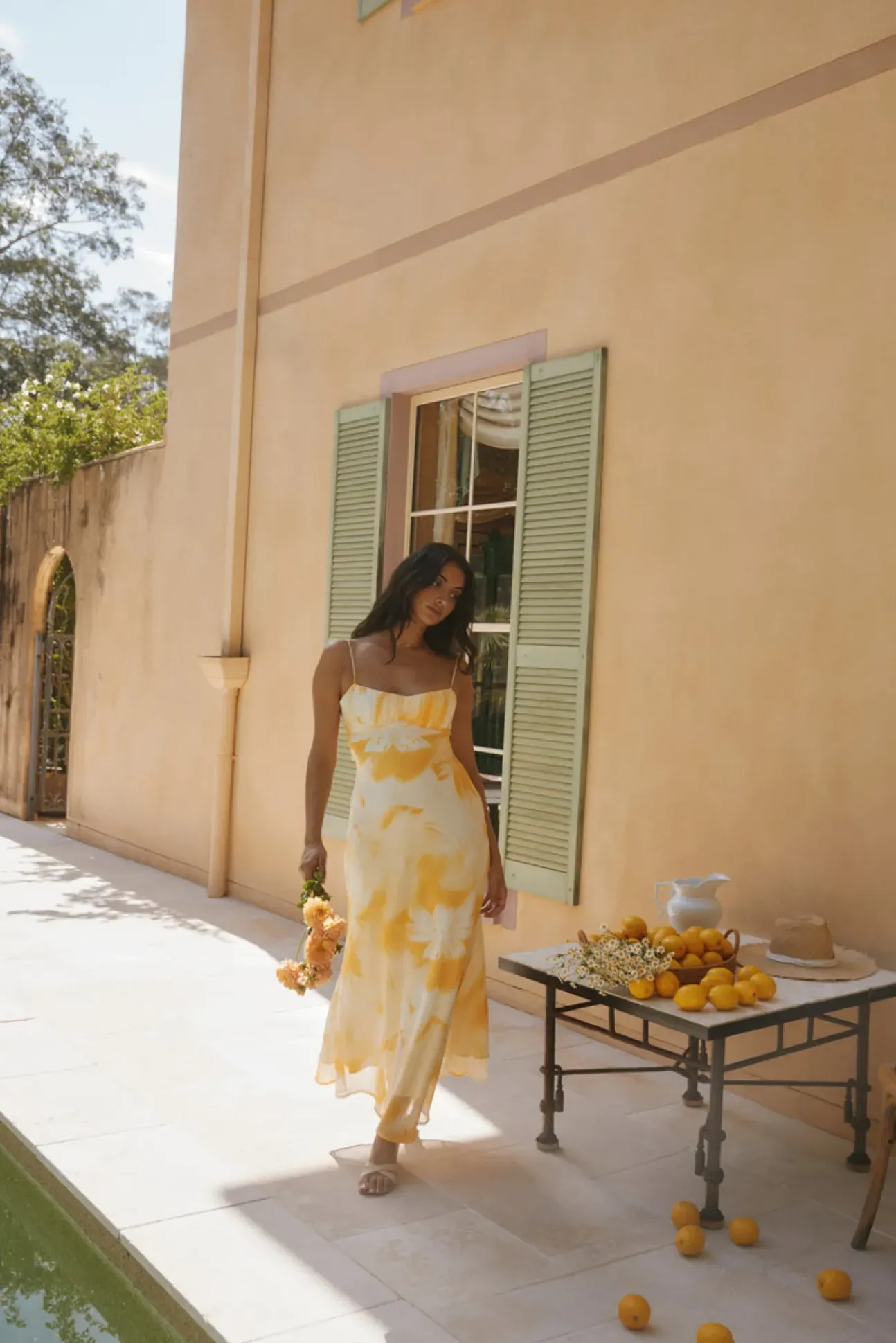 Golden Hour Maxi Dress Yellow