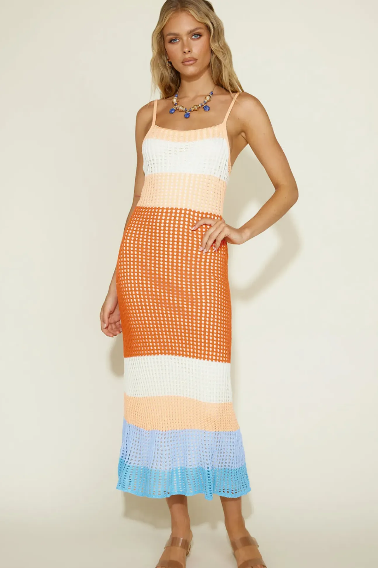 Gone Again Maxi Dress Multi