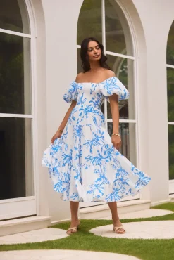 Good Morning Miss Maxi Dress Blue
