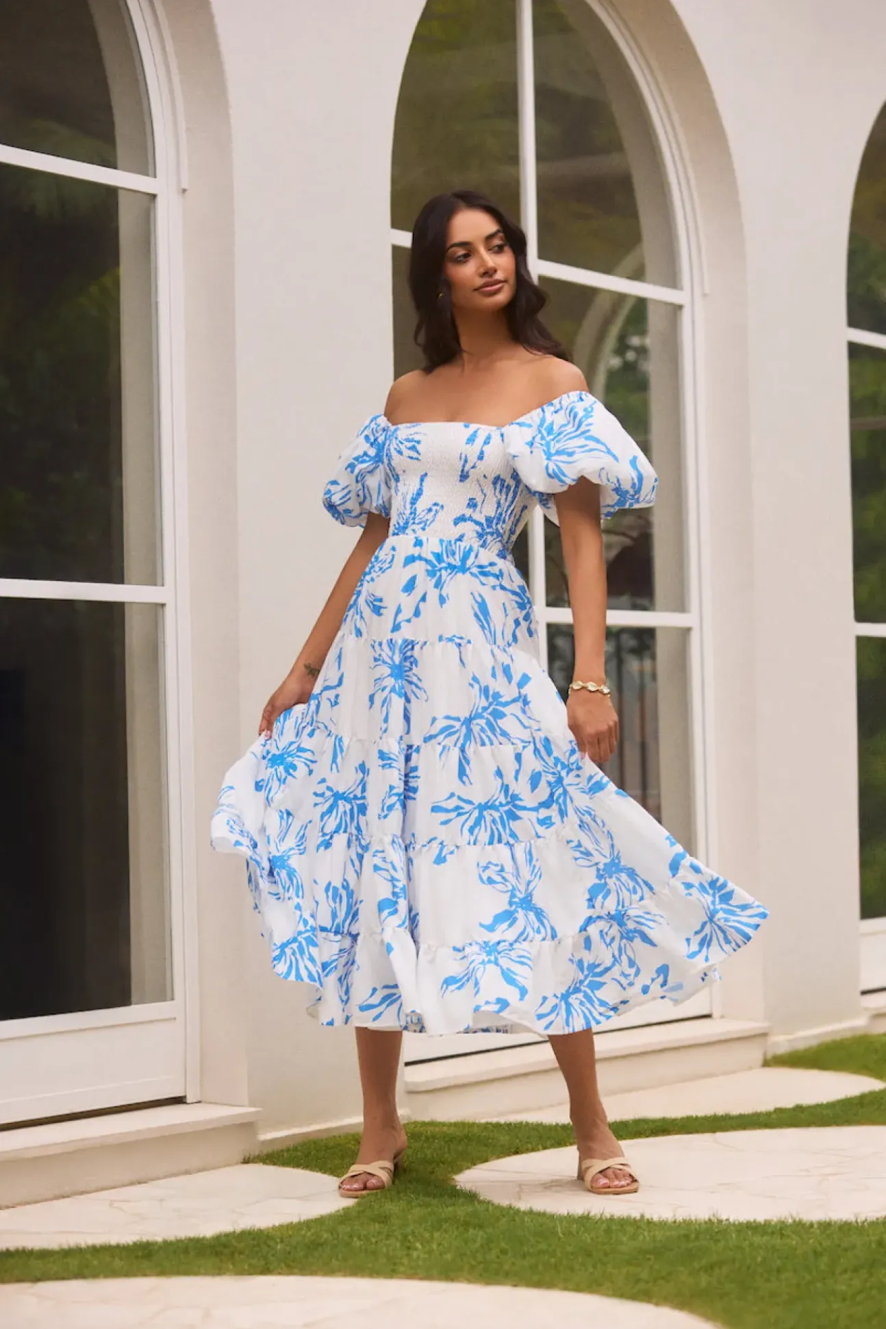 Good Morning Miss Maxi Dress Blue
