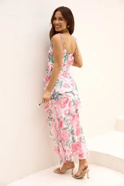 Goodnight Kisses Maxi Dress Pink
