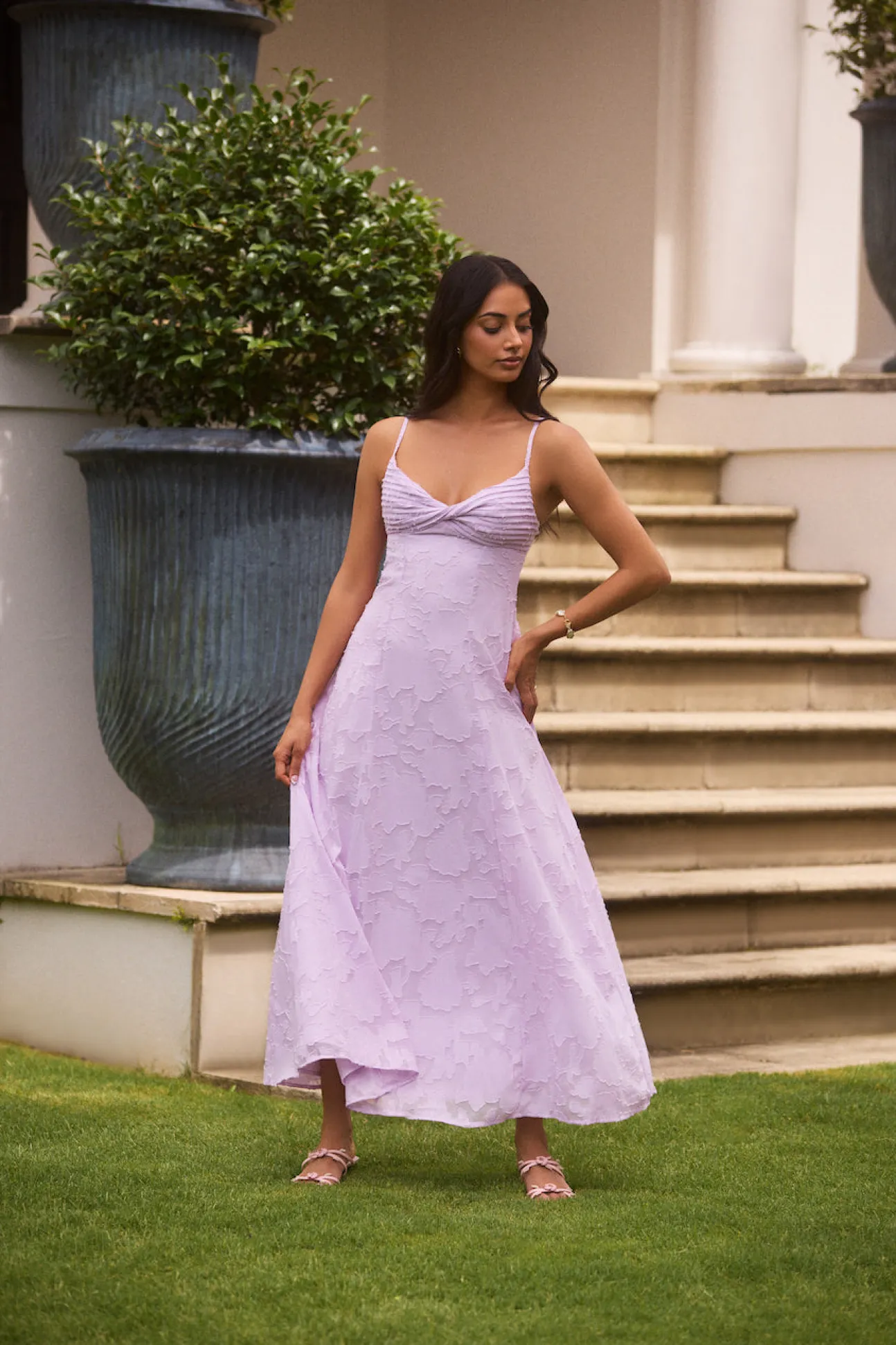 Habita Maxi Dress Lilac