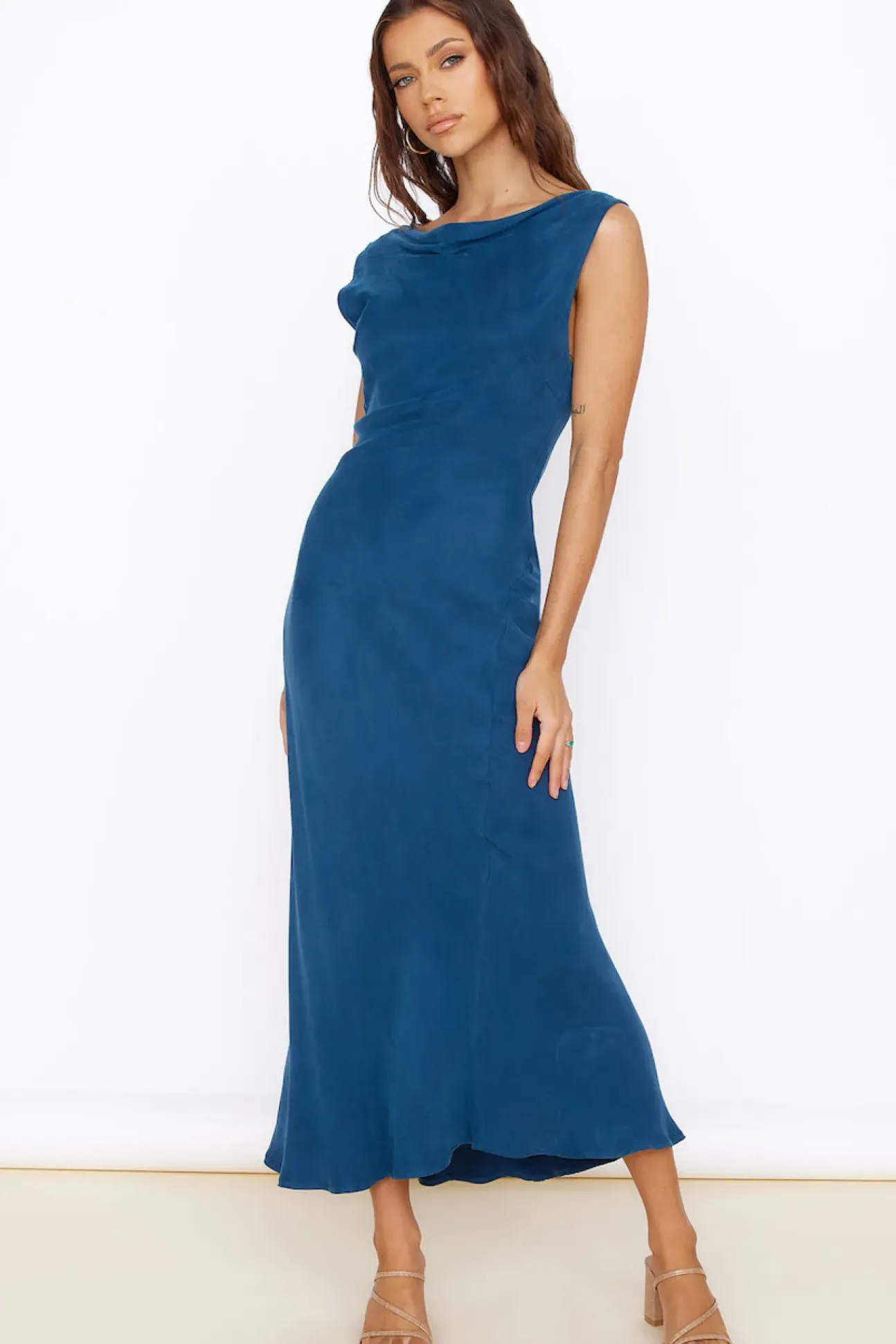 Have Me Daydreaming Maxi Dress Blue