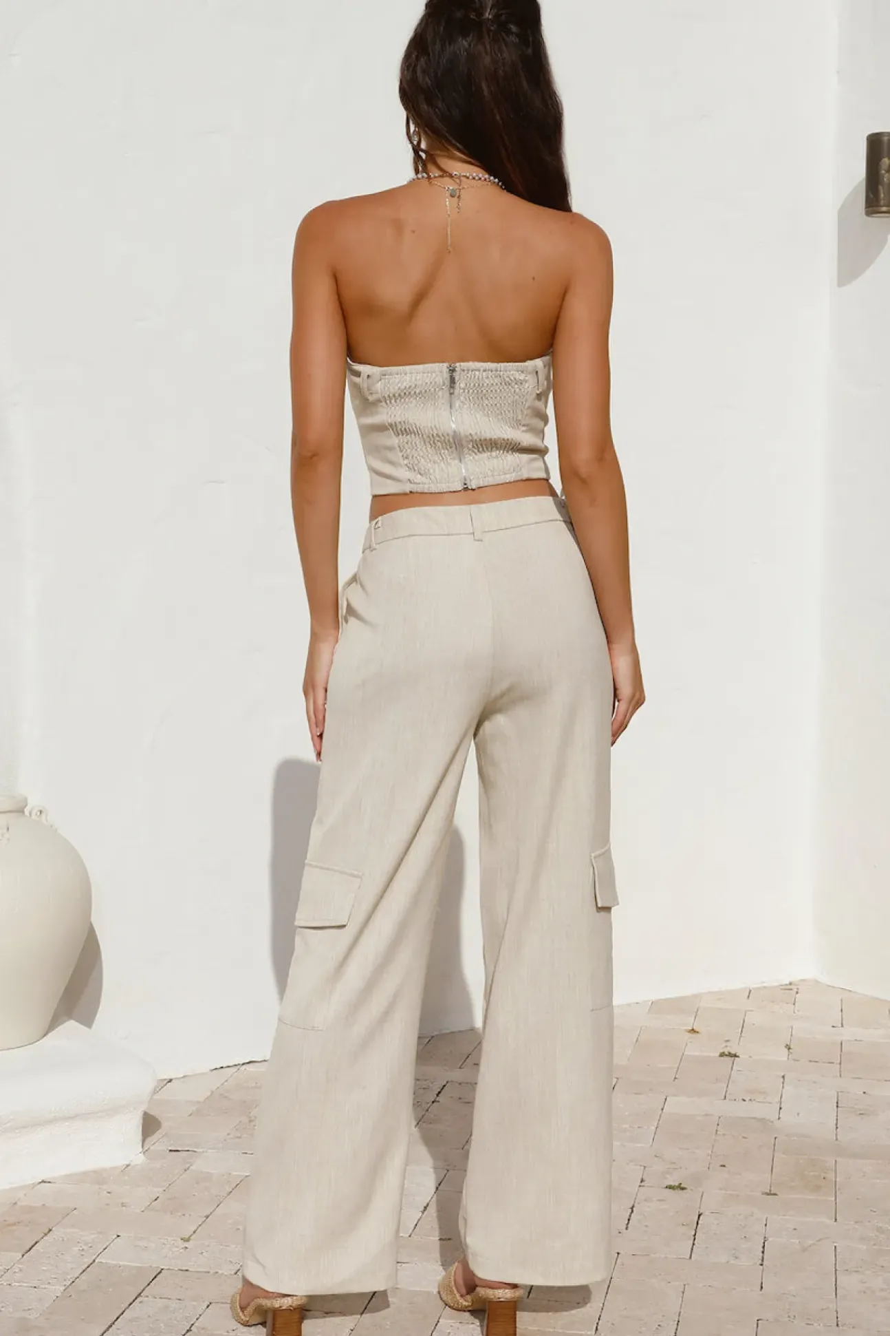Have My Word Pants Beige