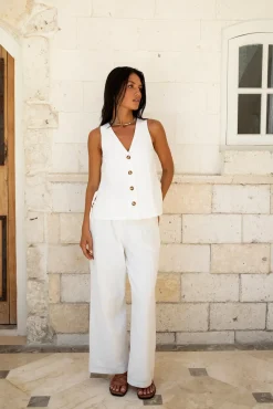 Heading South Pants White