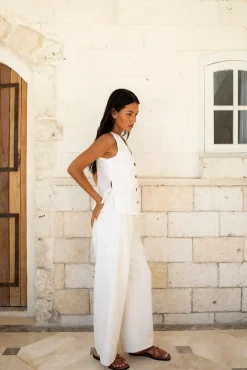 Heading South Vest Top White