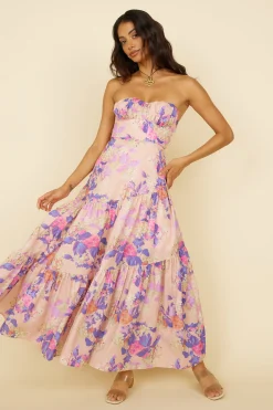 Hear Me Now Maxi Dress Pink