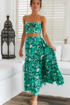 Heart Of The Jungle Maxi Skirt