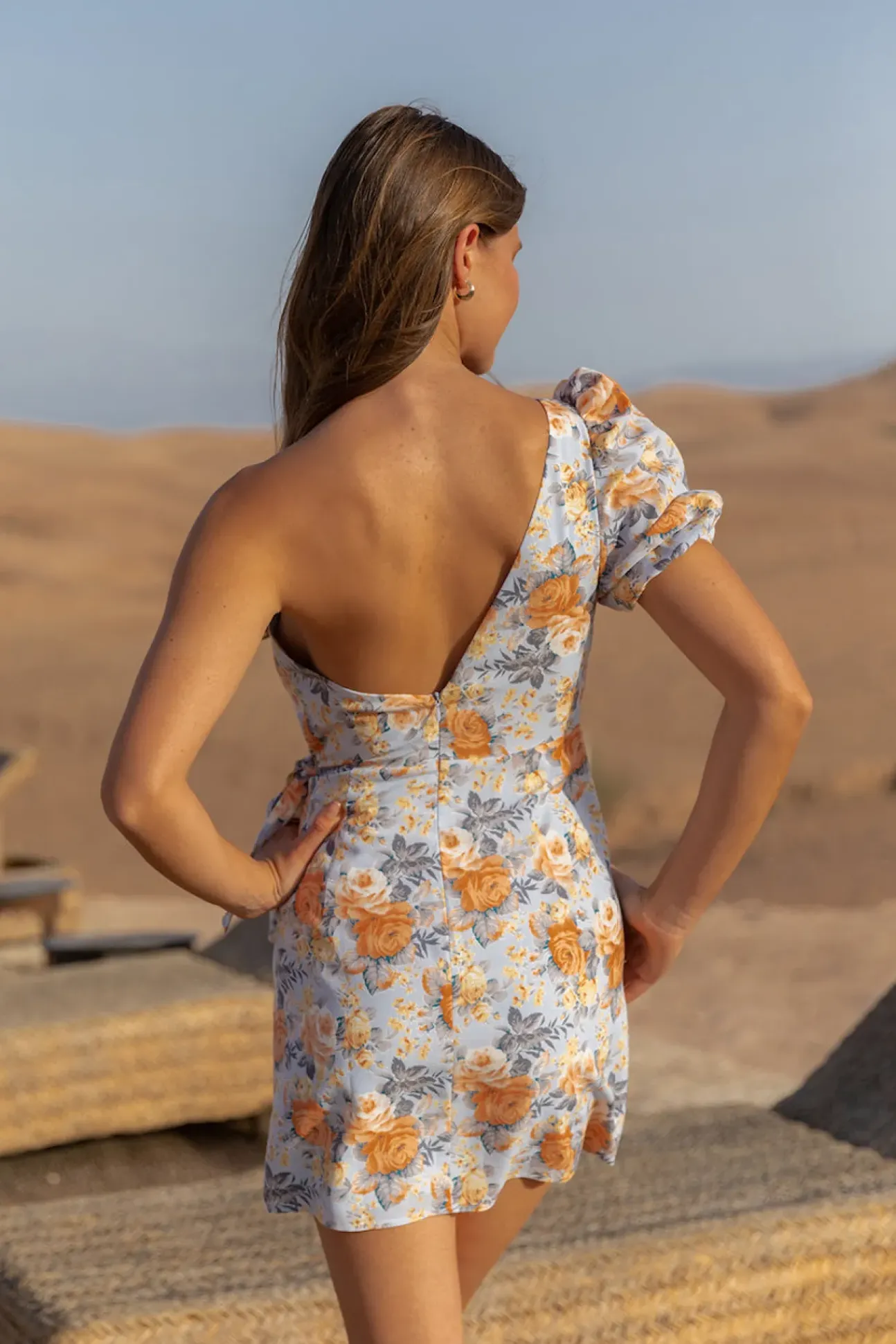 HELLO MOLLY Flowers Of The Sun Dress Blue