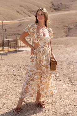 HELLO MOLLY Locked Hearts Maxi Dress