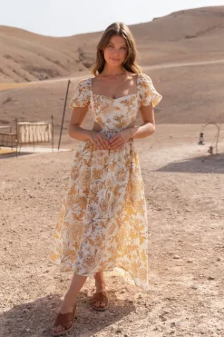HELLO MOLLY Locked Hearts Maxi Dress