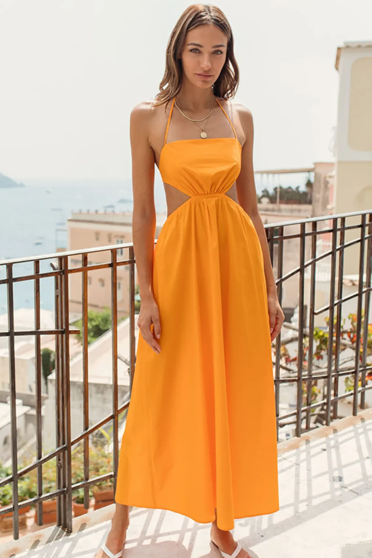 HELLO MOLLY Should We Go Maxi Dress Mango