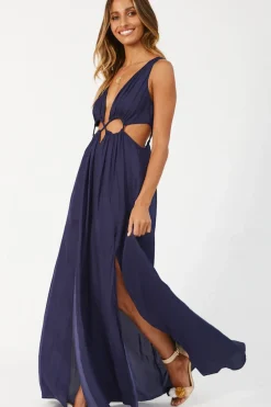 HELLO MOLLY Since I Met You Maxi Dress Ink
