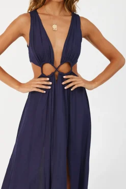 HELLO MOLLY Since I Met You Maxi Dress Ink