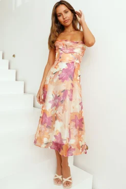 Holiday To You Maxi Dress Floral
