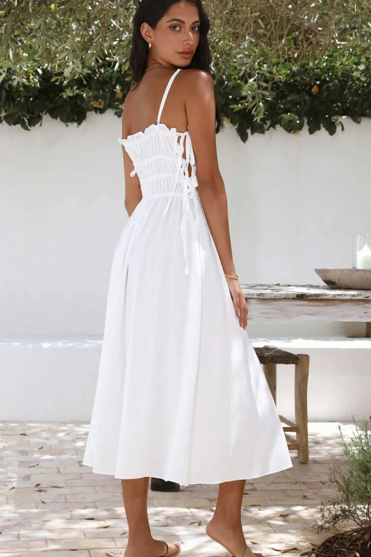 Home To You Maxi Dress White