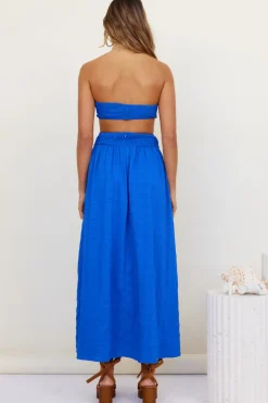 Hundred Years Crop Top Blue