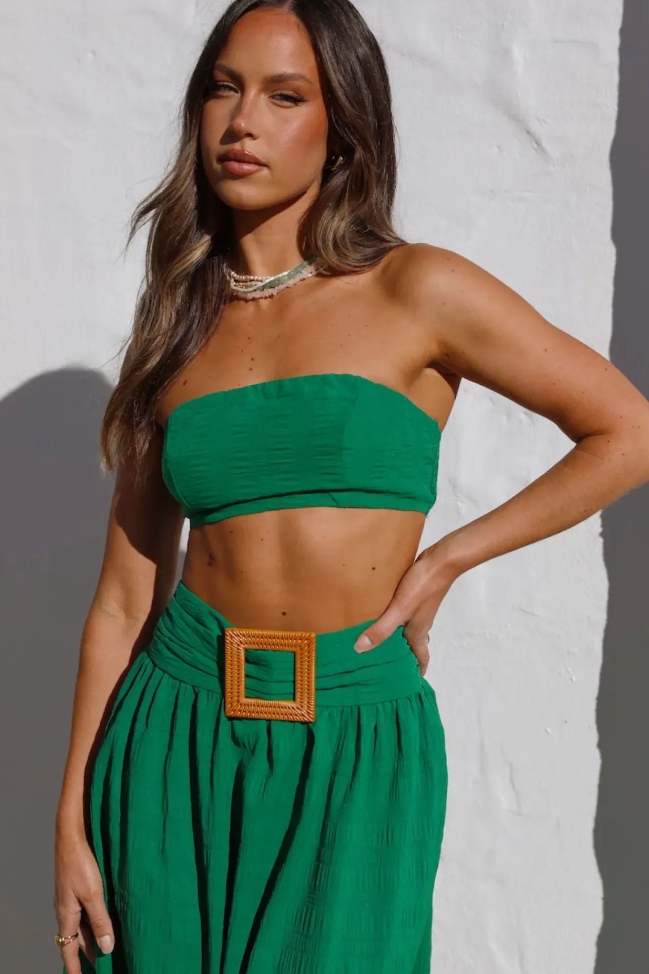 Hundred Years Crop Top Green