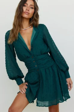 Idyllic Locations Dress Green