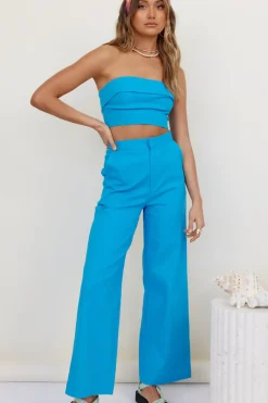 In Hindsight Pants Blue