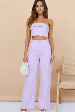 In Hindsight Pants Purple