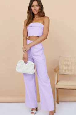 In Hindsight Pants Purple