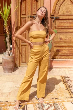 In Hindsight Pants Tan