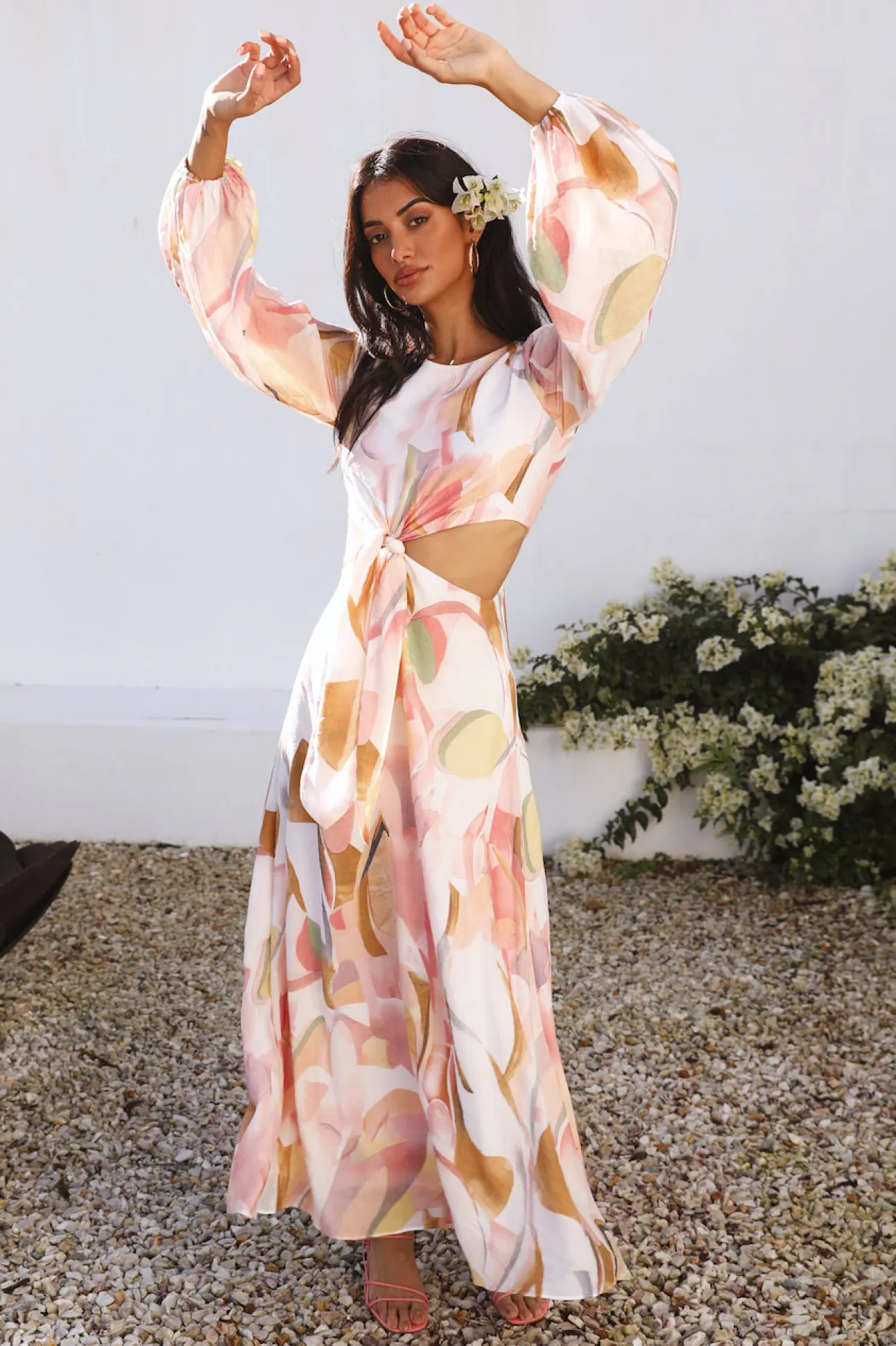 Inner Peace Maxi Dress Multi