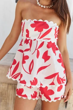 Isla Bloom Set Red