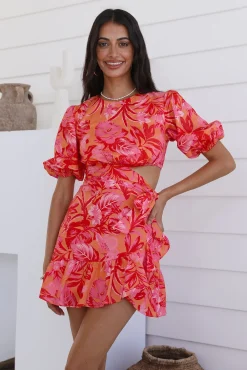 Island Of Orpheus Dress Pink