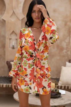 Ivy Moons Dress Orange