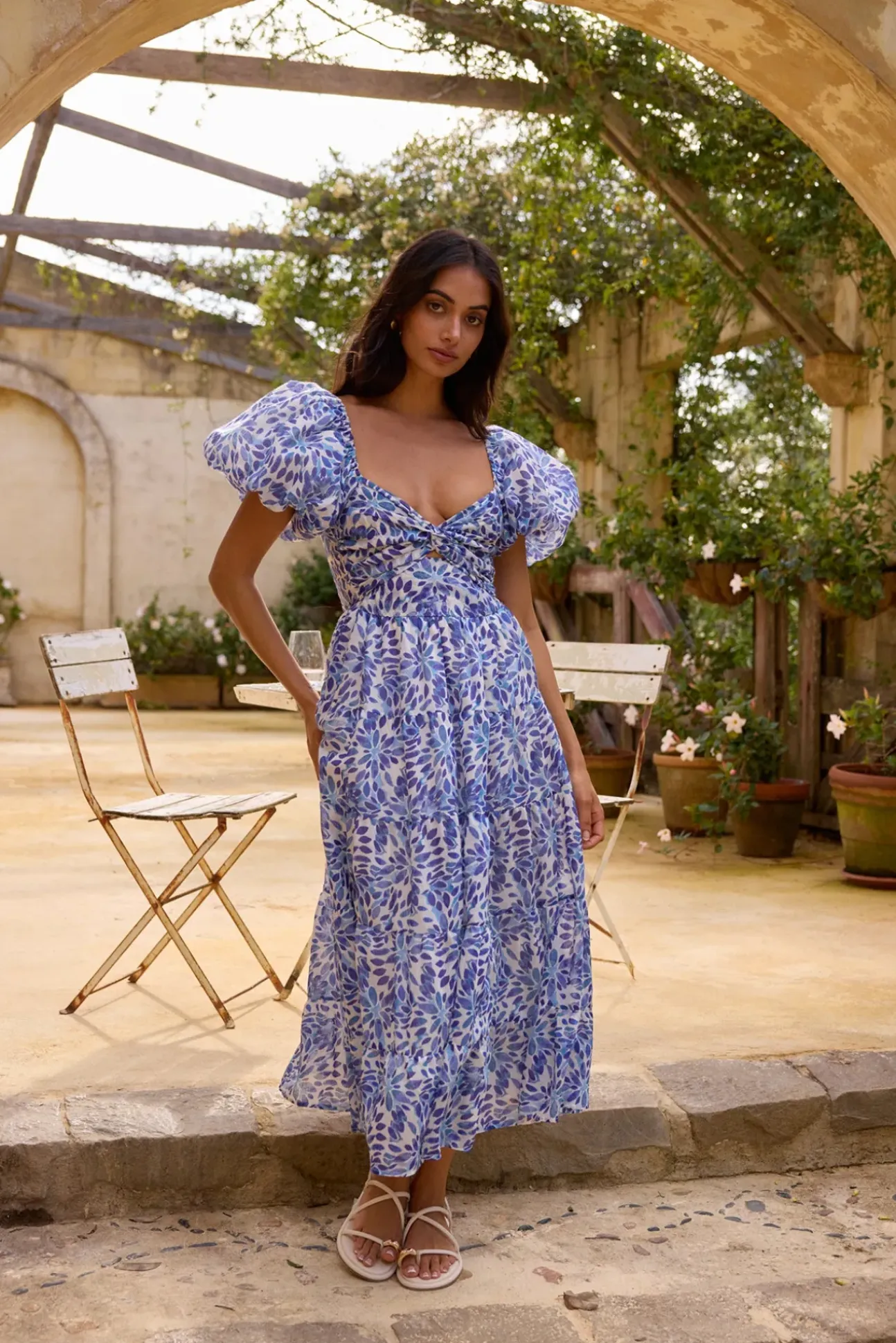 Ivy Rose Maxi Dress Blue